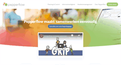 Desktop Screenshot of pepperflow.nl