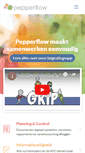 Mobile Screenshot of pepperflow.nl